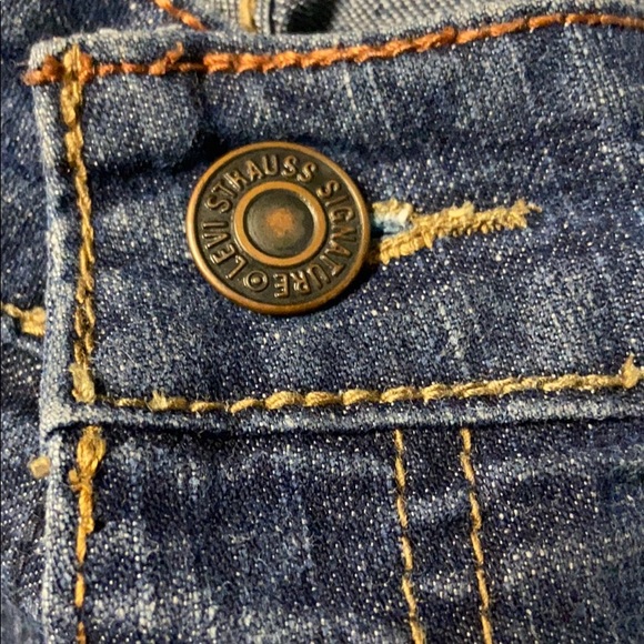 🎉HP🎉Levi’s Stretch Mid Rise Straight Leg - Picture 6 of 8